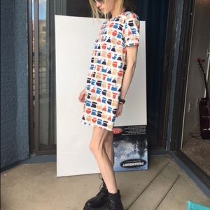 Rare Marc by Marc Jacobs Rainbow logo dress